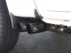 GMC Canyon Performance Exhaust - aFe - Rebel Series DPF-Back - Black - `16-`22