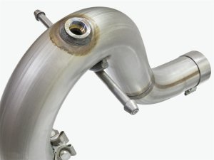 GMC Canyon Performance Exhaust - Side Exit - aFe - DPF-Back Rebel Series 3 in 409 Stainless Steel - Polished - `16-`22