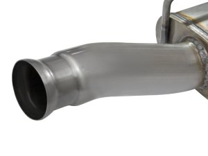 Chevrolet Silverado LD Performance Exhaust - Middle-Side - aFe - Rebel Series Cat-Back - Black - 2019