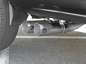 GMC Sierra 1500 Performance Exhaust - aFe - Rebel Series Cat Back, Dual Center Exit - `09-`18