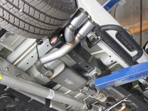 Chevrolet Colorado Performance Exhaust - aFe - MACH Force-XP, Rebel Series, Cat Back - Polished - `17-`19