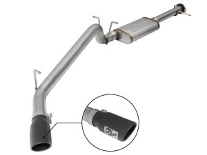Chevrolet Colorado Performance Exhaust - aFe - MACH Force-Xp Cat Back - Black - `17-`22