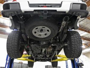 GMC Canyon Performance Exhaust - aFe - MACH Force-XP 3in 409 Stainless Steel Cat-Back - Polished - `16-`18