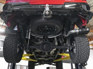GMC Sierra 1500 Performance Exhaust - aFe - Apollo GT Series Cat Back - Black - `19-`25