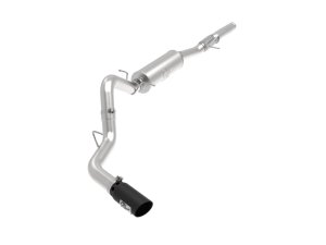 Chevrolet Silverado 1500 Performance Exhaust - aFe - Apollo GT Series Cat-Back - Black - `14-`18