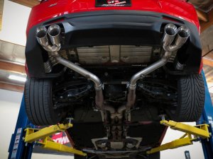 Chevrolet Camaro Performance Exhaust - aFe - MACH Force-Xp 3in Axle-Back - Polished - `16-`20
