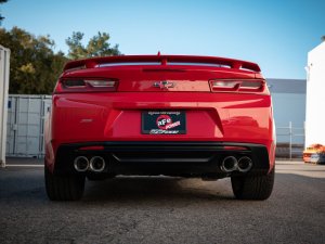 Chevrolet Camaro Performance Exhaust - aFe - MACH Force-Xp 3in Axle-Back - Polished - `16-`20