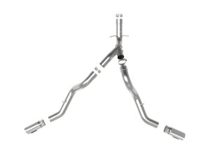 GMC Sierra Performance Exhaust - aFe - DPF Back - Polished - `20-`25