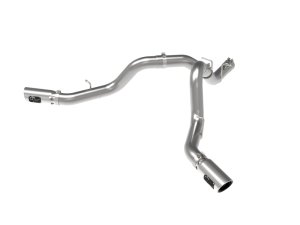GMC Sierra Performance Exhaust - aFe - DPF Back - Polished - `20-`25