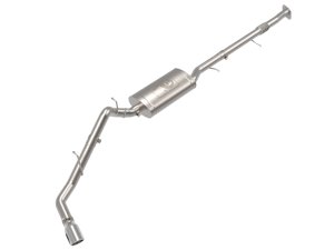GMC Canyon Performance Exhaust - aFe - Apollo GT Series Cat Back - Polished - `23-`25