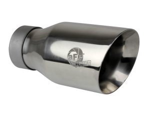 Chevrolet Silverado Performance Exhaust - aFe - Large Bore-HD 3 IN DPF-Back - Polished - `23-`25
