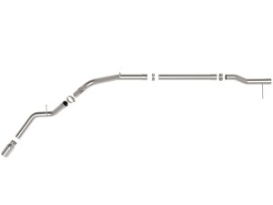 Chevrolet Silverado Performance Exhaust - aFe - Large Bore-HD 3 IN DPF-Back - Polished - `23-`25