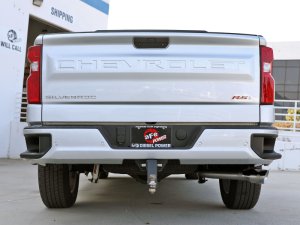 GMC Sierra Performance Exhaust - aFe - Large Bore-HD 3 IN DPF-Back - Polished - `23-`25
