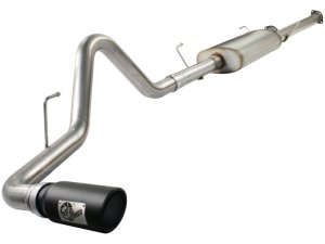 Toyota Tundra Performance Exhaust - aFe - MACH Force-XP Cat-Back - Black - `10-`21