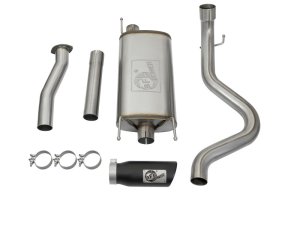 Toyota Tacoma Performance Exhaust - aFe - MACH Force-Xp Cat Back - Black - `16-`23