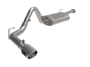 Toyota Tacoma Performance Exhaust - aFe - Apollo GT Series Cat-Back w/ Polished Tip - `16-`23