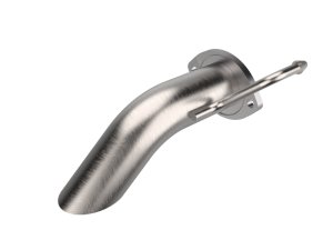 Toyota Tacoma Performance Exhaust - Rear - aFe - Axle Back, ROCK BASHER, 2-1/2 IN 409 Stainless Steel - `24-`25