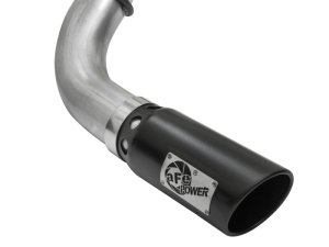 Nissan Titan XD Performance Exhaust - aFe - LARGE Bore HD DPF-Back - Black - `16-`19