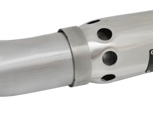 Nissan Titan XD Performance Exhaust - aFe - LARGE Bore HD DPF-Back - Polished - `16-`19