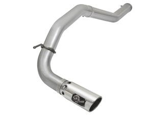 Nissan Titan XD Performance Exhaust - aFe - LARGE Bore HD DPF-Back - Polished - `16-`19