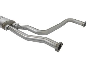 RAM 2500 Performance Exhaust - Middle-Side Exit - aFe - Rebel Series Cat-Back - Black - `14-`17