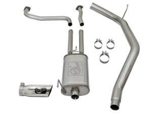Nissan Titan XD Performance Exhaust - aFe - MACH Force-Xp Cat Back - Polished - `16-`17