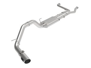 Nissan Titan XD Performance Exhaust - aFe - Cat Back - Polished - `16-`24