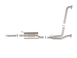 Nissan Frontier Performance Exhaust - aFe - Cat Back, ROCK BASHER SS - `22-`26