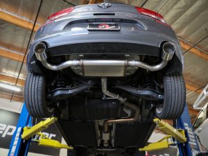 Hyundai Elantra GT Performance Exhaust - Rear - aFe - Takeda Series 2.5in 409 SS Axle-Back - Polished - `18-`20