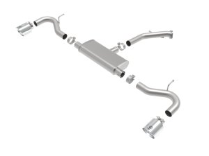 Hyundai Elantra GT Performance Exhaust - Rear - aFe - Takeda Series 2.5in 409 SS Axle-Back - Polished - `18-`20