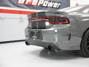 Dodge Hellcat Performance Exhaust - aFe - MACH Force-Xp 4-1/2in OE Replacement - Carbon Fiber - `15-`22