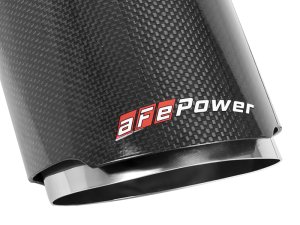 Dodge Hellcat Performance Exhaust - aFe - MACH Force-Xp 4-1/2in OE Replacement - Carbon Fiber - `15-`22