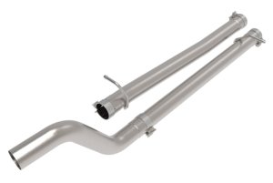 Ram 1500 TRX Performance Exhaust - aFe - Vulcan Series 3in 304 Stainless Steel Muffler Delete Pipe - `21-`24