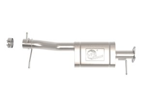 Ram 1500 Performance Exhaust - aFe - Apollo GT Series 409 Stainless Steel Muffler Upgrade Pipe - `19-`24