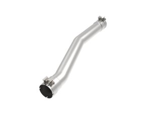 Chevrolet Silverado 1500 Performance Exhaust - aFe - Apollo GT Series 409 Stainless Steel Muffler Delete Pipe - `19-`20