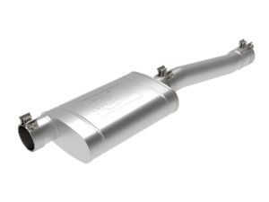 Chevrolet Silverado 1500 Performance Exhaust - aFe - Apollo GT Series 409 Stainless Steel Muffler Upgrade Pipe - `20-`21