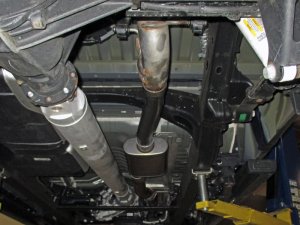 GMC Sierra 1500 Performance Exhaust - aFe - Apollo GT Series 409 Stainless Steel Muffler Upgrade Pipe - `20-`21