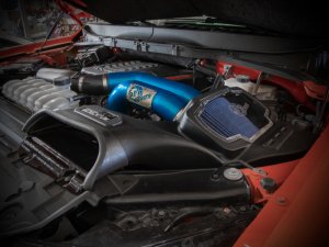 Ford F-150 Raptor Performance Air Intake - aFe - Momentum XP w/ Pro 5R Filter - Blue - `21-`22