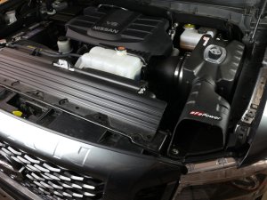 Nissan Titan XD Performance Air Intake - aFe - Momentum GT Dynamic Air Scoop - `17-`19