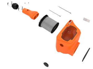 Toyota Land Cruiser Performance Air Intake - aFe - Momentum GT - Orange - `22-`25