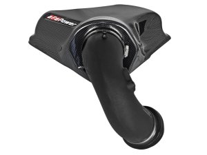 BMW 4 Series Performance Air Intake - aFe - Magnum FORCE Stage-2 Pro DRY S, Carbon Fiber Look Cover - Carbon Fiber Look - `16-`20