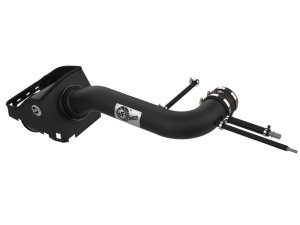 Ford Super Duty Performance Air Intake - aFe - Pro DRY S, Stage-2, Cold Air - Wrinkle-Black - `17-`19