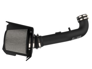 Chevrolet Silverado Performance Air Intake - aFe - Magnum FORCE Stage-2 Pro DRY S - Wrinkle-Black - `09-`13