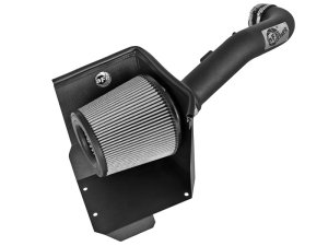 Chevrolet Silverado Performance Air Intake - aFe - Magnum FORCE Stage-2 Pro DRY S - Wrinkle-Black - `09-`13
