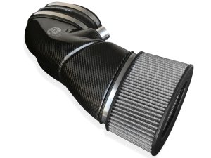 BMW M3 Performance Air Intake - aFe - Black Series Stage-2 Carbon Fiber w/ Pro DRY S Filter - Black - `08-`13