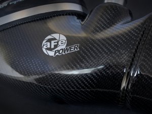 BMW M3 Performance Air Intake - aFe - Black Series Stage-2 Carbon Fiber w/ Pro DRY S Filter - Black - `08-`13