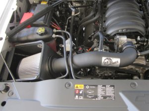Cadillac Escalade Performance Air Intake - aFe - Magnum FORCE Stage-2 Pro Dry S - `15-`20