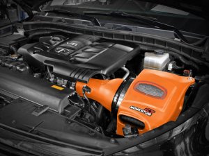 Nissan Armada Performance Air Intake - aFe - Momentum GT with Pro DRY S Filter - Orange - `17-`24