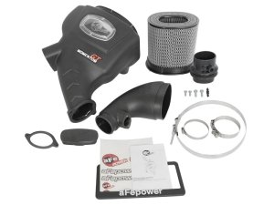 Nissan Patrol Performance Air Intake - aFe - Momentum GT PRO DRY S - Black - `01-`16