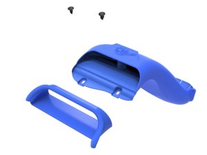 Ford F-150 Performance Air Intake - aFe - Dynamic Air Scoop - Blue - `21-`25